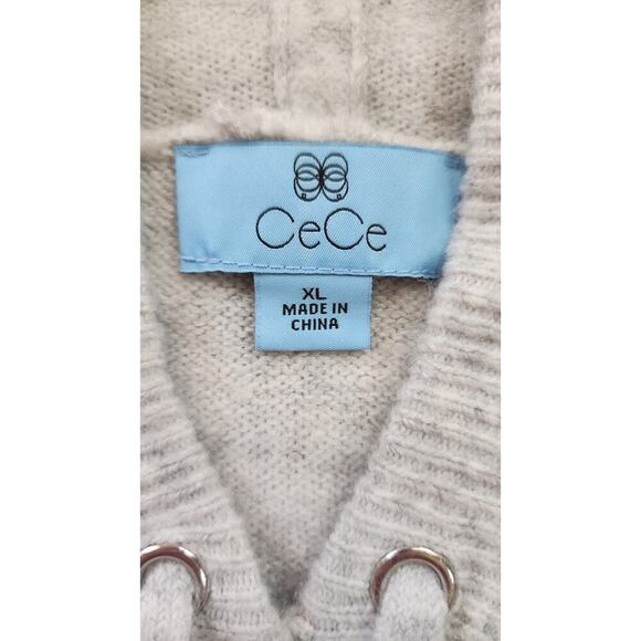 CeCe Women's Hooded Sweater XL - Picture 3 of 5
